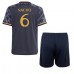 Tanie Strój piłkarski Real Madrid Nacho #6 Koszulka Wyjazdowej dla dziecięce 2023-24 Krótkie Rękawy (+ szorty)